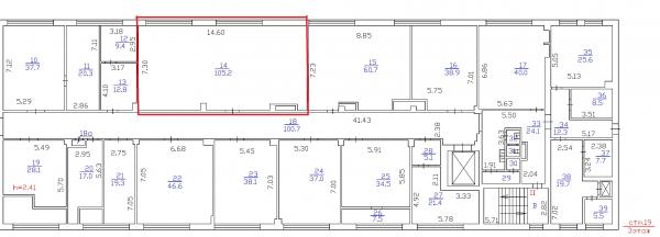 Сдается производственно-складское помещение пл. 105,2 м2